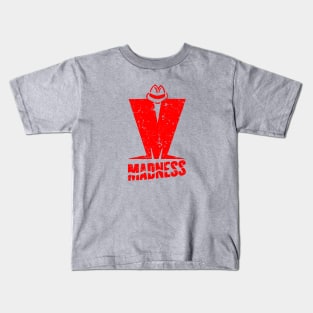 Madness - Retro Red Kids T-Shirt